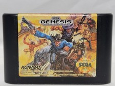 Sunset Riders Sega Genesis gioco AUTENTICO US NTSC - FUNZIONA BENISSIMO Konami western
