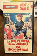 La poliziotta della squadra del buon costume - VHS Deltavideo - Fenech, Banfi