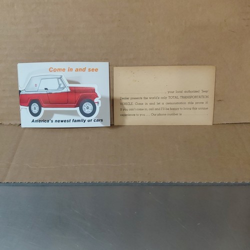 Mailer promozionale pieghevole