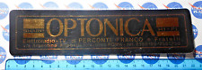 ADESIVO STICKER VINTAGE AUTOCOLLANT AUFKLEBER PUBBLICITA' SHARP OPTONICA ROMA
