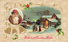 Vecchio Babbo Natale Appare