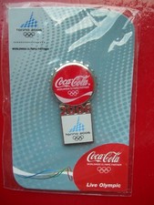 Spilla Pin OLIMPIADI TORINO 2006 - Coca Cola Tappo Coca Cola Torino