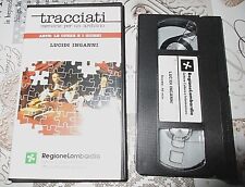 VHS FRANCO PIAVOLI  LUCIDI INGANNI - SERIE TRACCIATIMEMORIE DI UN ARCHIVIO