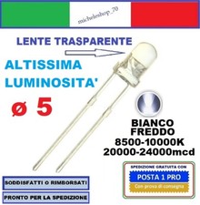 diodo led bianco freddo D5