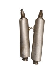 Scarico silenziatore coppia - silenziatore,