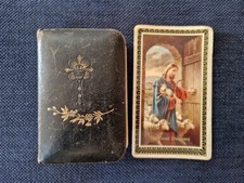 Antico breviario con santino