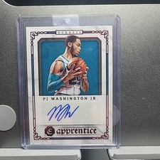 2020-21 Cronache Excalibur PJ Washington Apprendista Firme. Auto.