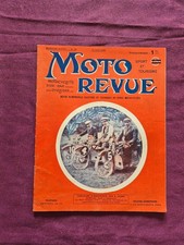 Moto Revue N°58 ; 08-1920 /