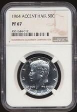 1964 Kennedy mezzo dollaro NGC