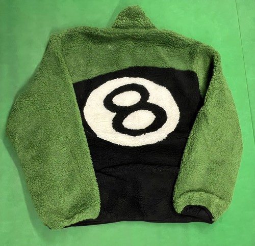 Stüssy pufferjacket verde - pufferjacket,