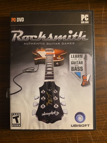 Rocksmith dvd 2012 - rocksmith, dvd,