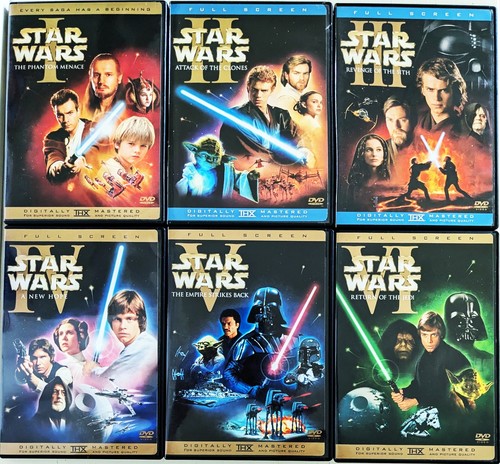 Star wars dvd - star, 1-6