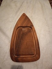 Vtg Royal Acacia Wood Meat
