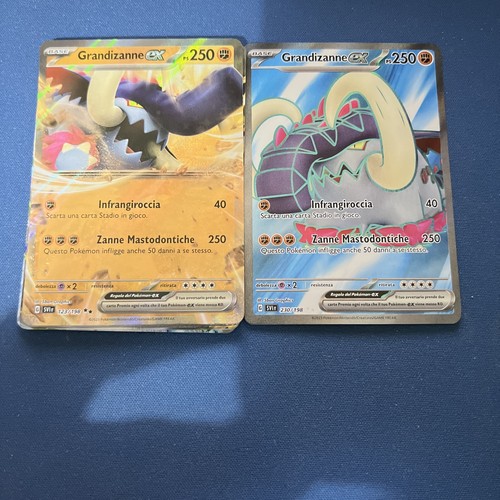 Carte pokemon grandizanne ex - carte,