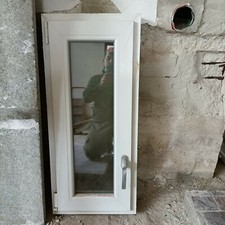 Finestra PVC Bianco Schuco con apertura a sinistra