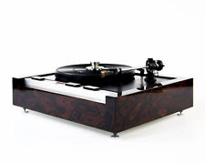Revidi Thorens TD 125 MKII Giradischi In Vero Legno E Bordeaux