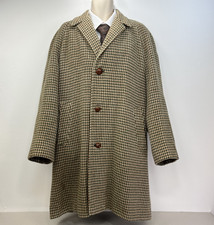 Cappotto Harris tweed uomo