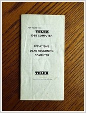 Telex flight computer - e-6b,