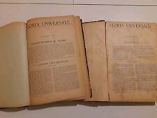 Enciclopedia Storia Universale In 2 Volumi  Fine 1800