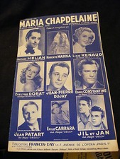 " Spartito Maria Chapdelaine