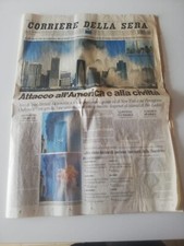 Corriere della Sera - 12 Settembre 2001 - Torri Gemelle