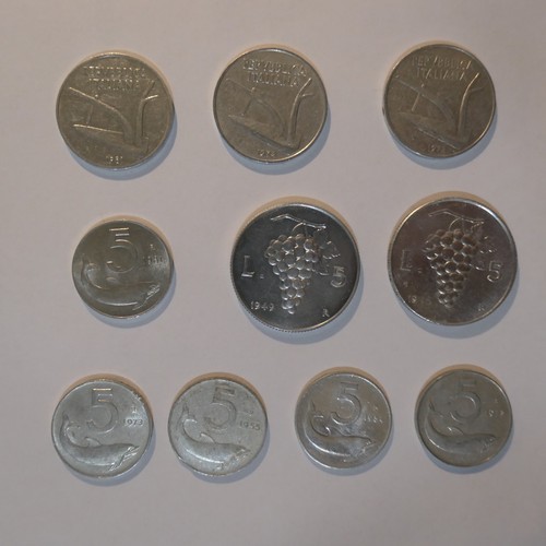 Lotto monete 10 lire - lotto,