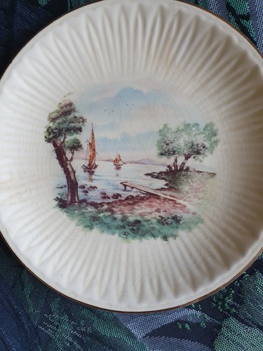 Antico piatto ceramica - piatto,