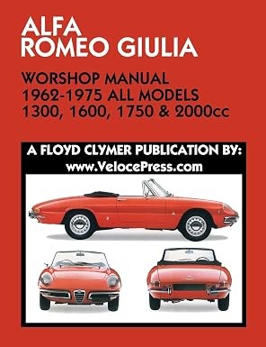 Alfa romeo giulia - giulia, workshop