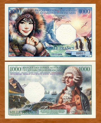 Banconota francesi del - francesi, sud