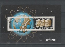 1962 UNGHERIA VIAGGI SPAZIALI  1 BF ND MNH  MF99894