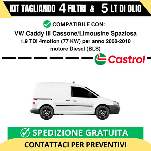 Tagliando per caddy - tagliando, iii