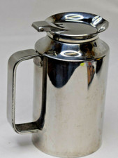 Pentola inox Sambonet isolata 18/10 Italia 12 oz pesa 1 libbra 14 once 