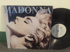 Madonna 33 rpm Philippines 12" LP EP true blue with lyric sheet