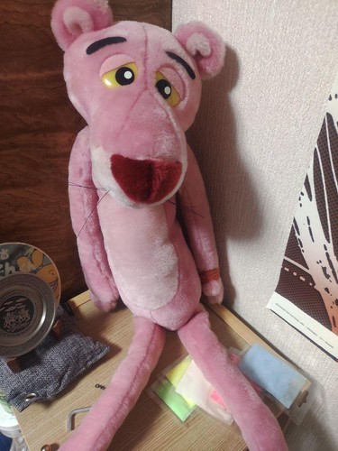 Peluche grande pantera rosa