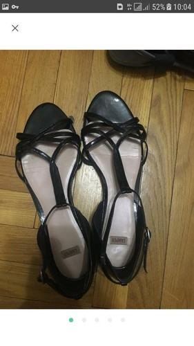 Tacchi donna camper - pelle, nera