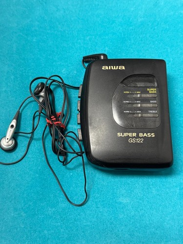 Aiwa walkman super bass gs122 - super,