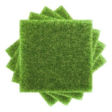  4 Pezzi Erba Sintetica per