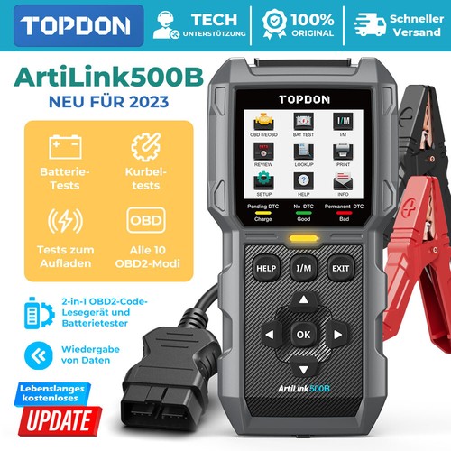 Topdon al500b tester batteria - topdon,