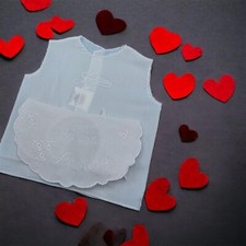 Set Camicina Della Fortuna E Bavaglino in Seta Made In Italy