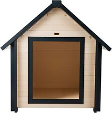 Casetta per cani stile cuccia New Age Pet ecoChoice acero/verde/grande/fino a 80 libbre