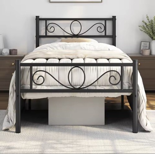 Letto singolo metallo con - in,