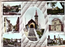 CARTOLINA PONTREMOLI  ACQU VIAGGIATA 1966 VEDUTINE     REGALO