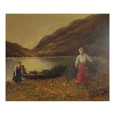 Quadro Dipinto a Mano Olio su