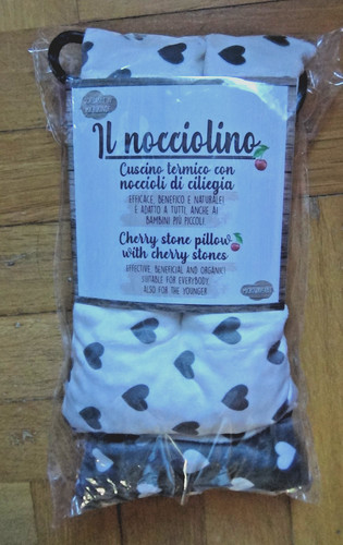 Cuscino termico con noccioli