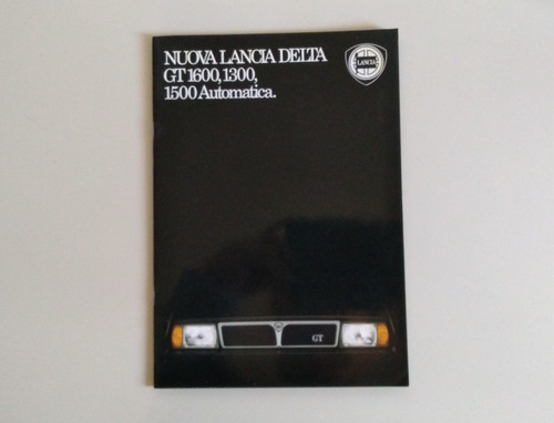 Depliant brochure lancia delta - depliant,