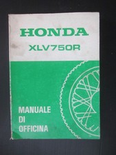 Honda XLV 750 R manuale di