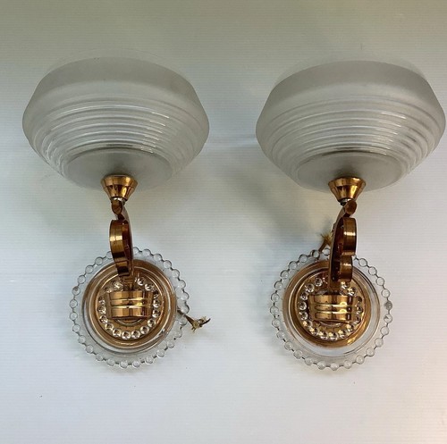 Mid century france appliques - france, 2
