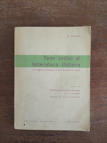 Temi critici letteratura - di,
