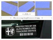 Alfa Romeo Security Sticker