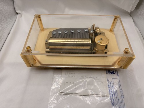 Sankyo orpheus music box blu - music,